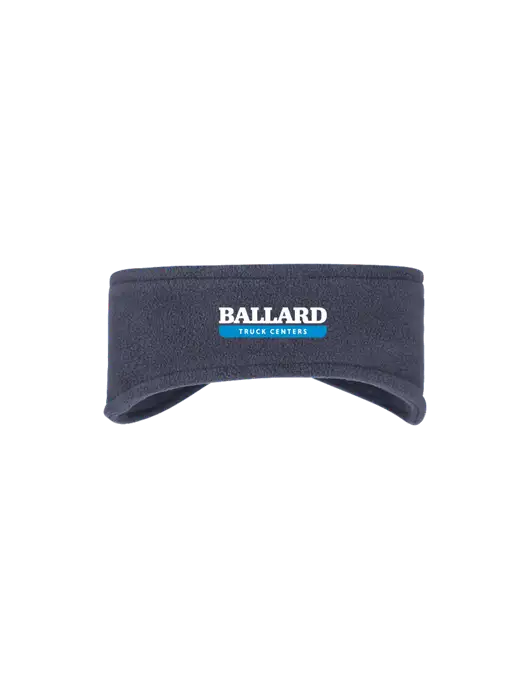 Navy Stretch Fleece Headband w/Ballard Truck Centers Logo
