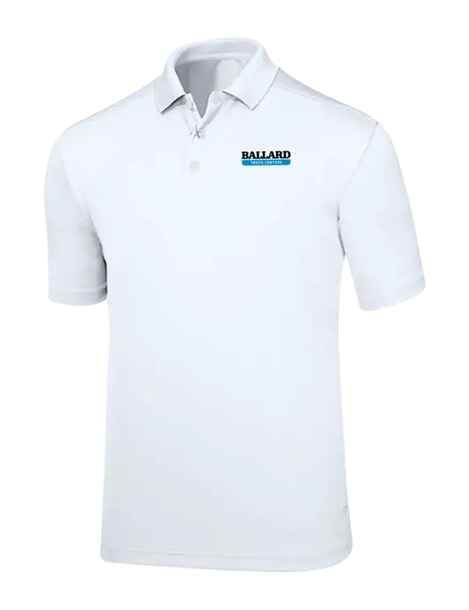 Callaway Core Bright White Performance Polo w/Ballard Truck Centers Logo
