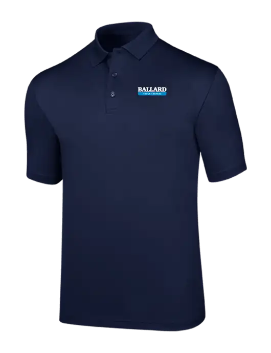 Callaway Opti-Dri Navy Chev Polo w/Ballard Truck Centers Logo