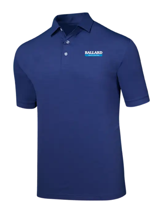 Callaway Navy Fashion Tonal Polo w/Ballard Truck Centers Logo