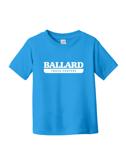 Rabbit Skins Cobalt Toddler Fine Jersey Tee w/Ballard Truck Centers Logo