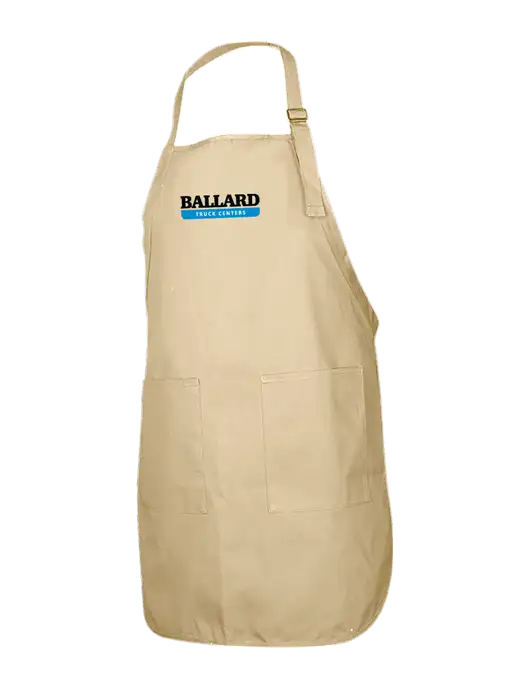 Full-Length Stone Apron With Pockets w/Ballard Truck Centers Logo