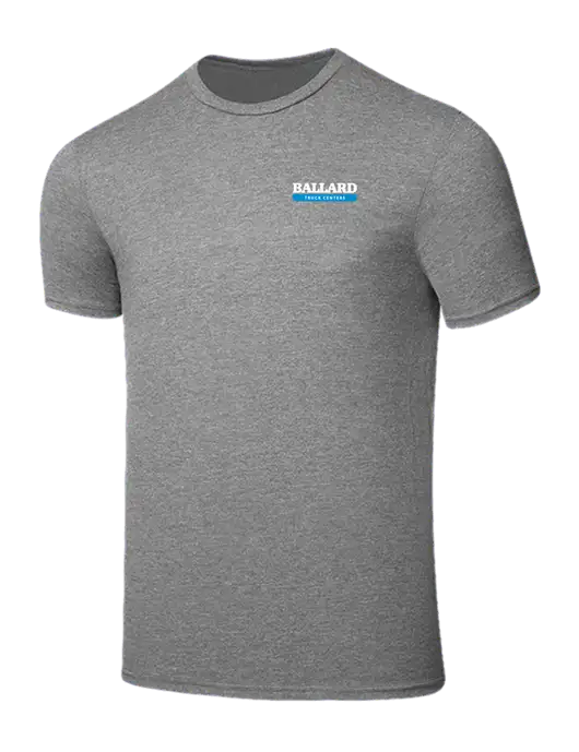 Seriously Soft Grey Frost T-Shirt w/Ballard Truck Centers Logo