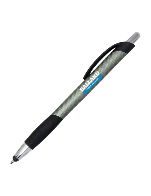 Sunray Gunmetal Stylus Pen w/Ballard Truck Centers Logo