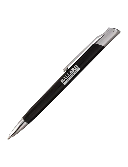 San Malo Black Pen - Black Ink w/Ballard Truck Centers Logo