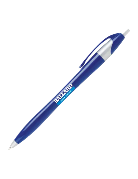 Novella Navy/Silver Corporate Pen- Blue Ink w/Ballard Truck Centers Logo