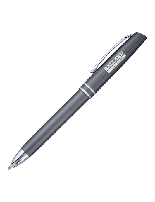 Gunmetal Anguilla Black Ink Pen w/Ballard Truck Centers Logo