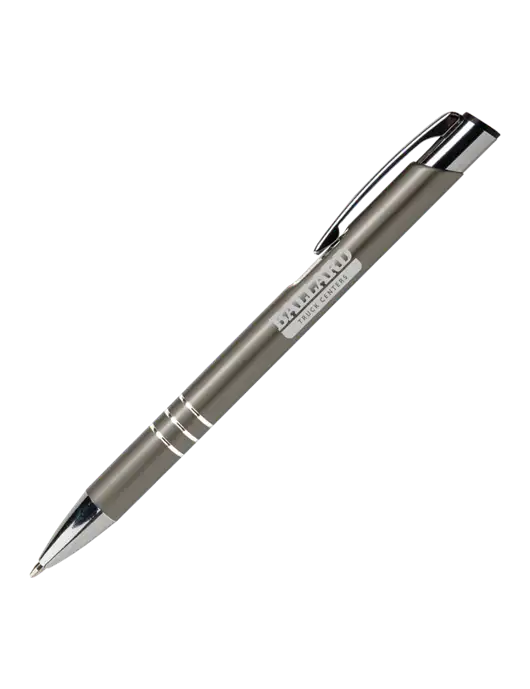 Laurent Gunmetal Pen - Black Ink w/Ballard Truck Centers Logo