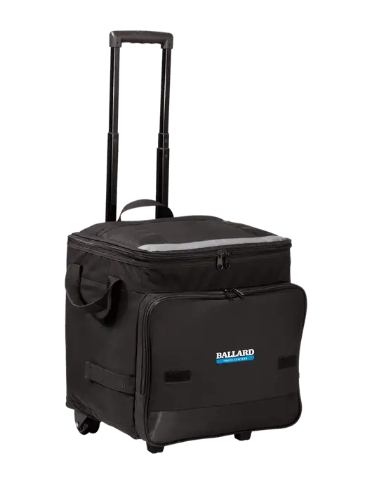 Black Rolling Cooler w/Ballard Truck Centers Logo