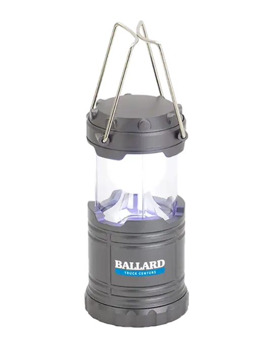 Gunmetal Mini Retro Lantern w/Ballard Truck Centers Logo