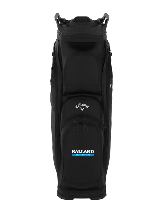 Callaway Org 14 Black Golf Bag  w/Ballard Truck Centers Logo