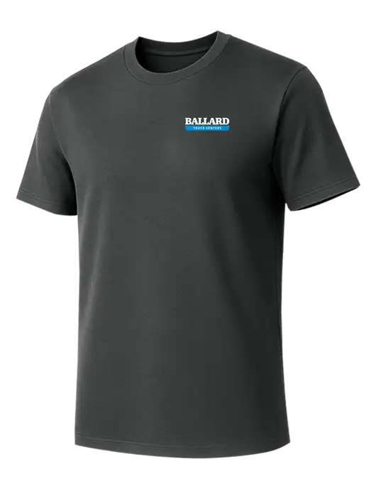 Allmade Charcoal Grey Organic Cotton Tee w/Ballard Truck Centers Logo
