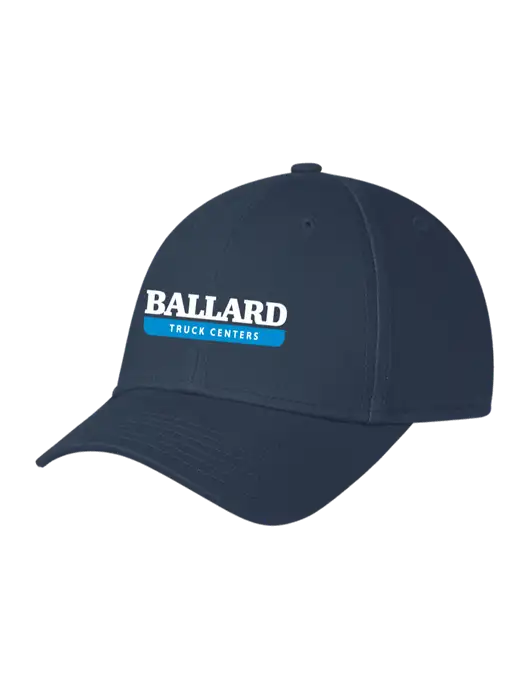 Navy Structured Cap Hook & Loop w/Ballard Truck Centers Logo