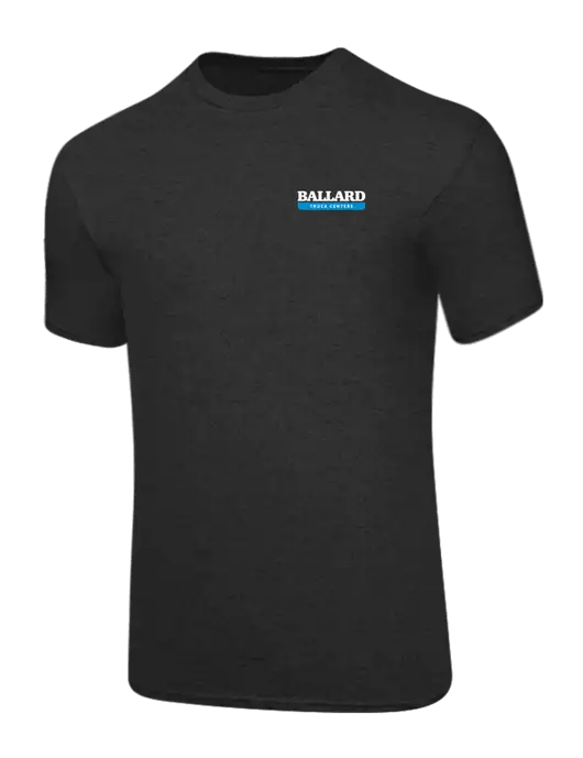 Core Blend Dark Heather Grey T-Shirt w/Ballard Truck Centers Logo