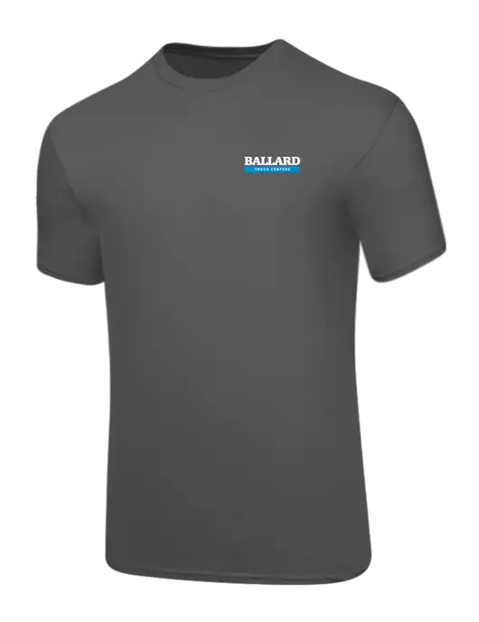 Core Blend Medium Grey T-Shirt w/Ballard Truck Centers Logo