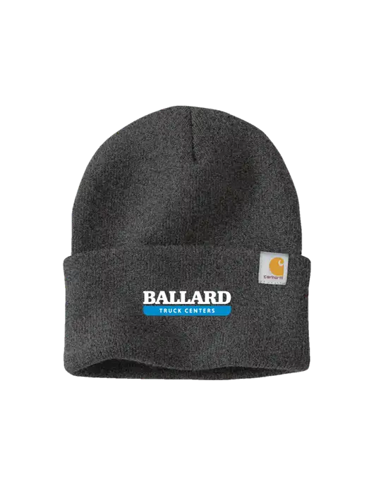 Carhartt Dark Grey Watch Cap 2.0 w/Ballard Truck Centers Logo