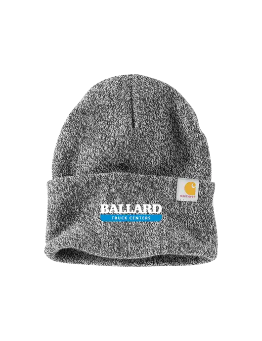 Carhartt Medium Grey Heather Watch Cap 2.0 w/Ballard Truck Centers Logo