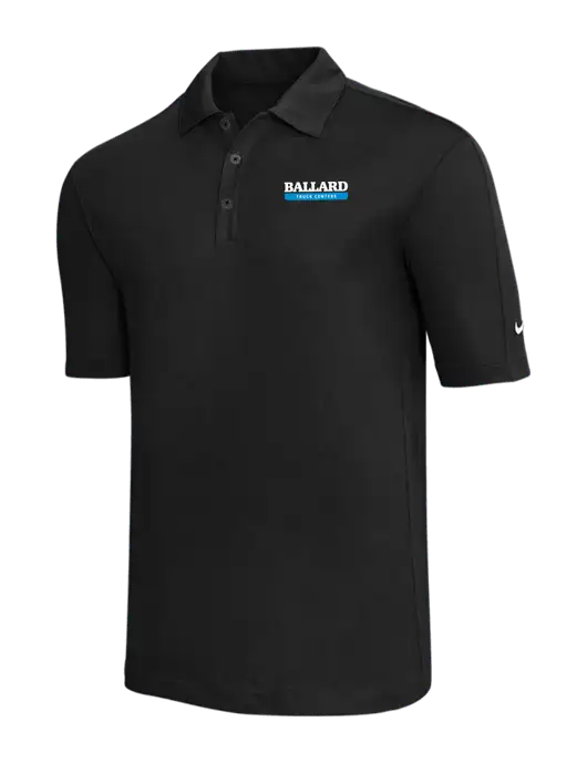 Nike Black Tech Sport Dri-FIT Polo w/Ballard Truck Centers Logo
