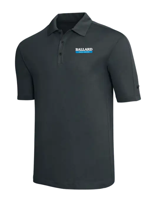 Nike Dark Grey Tech Sport Dri-FIT Polo w/Ballard Truck Centers Logo