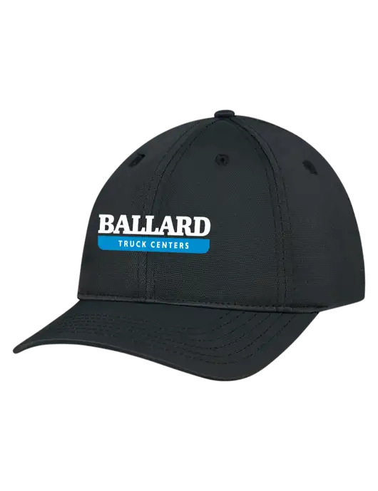 Black Nylon Twill Performance Cap w/Ballard Truck Centers Logo