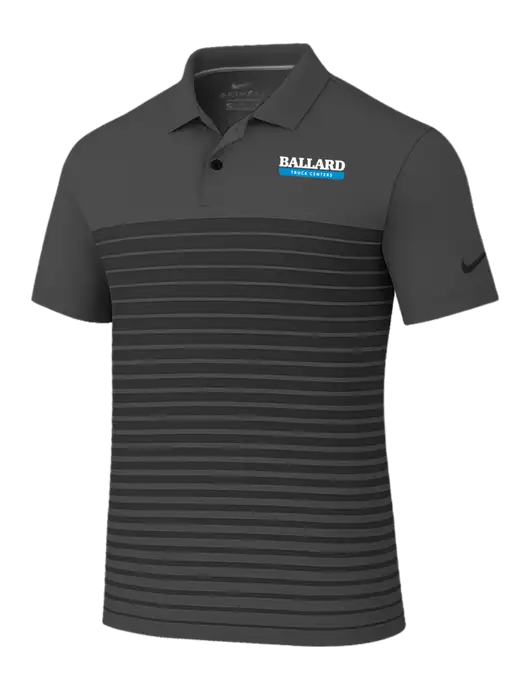 Nike Dark Grey Dri-FIT Vapor Block Polo w/Ballard Truck Centers Logo