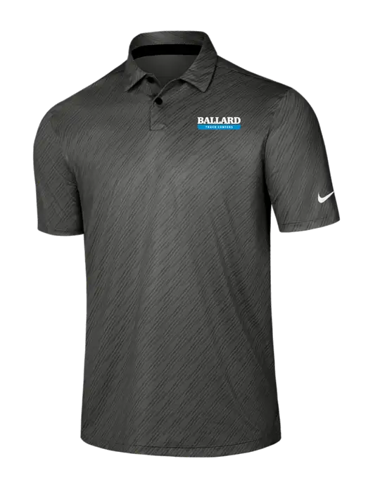 Nike Dark Grey Vapor Dash Polo w/Ballard Truck Centers Logo