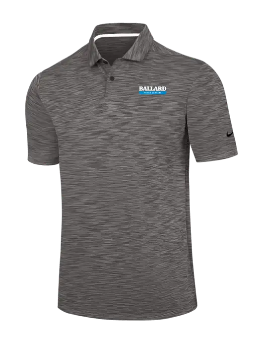Nike Dark Grey Dri-FIT Vapor Space Dyed Polo w/Ballard Truck Centers Logo