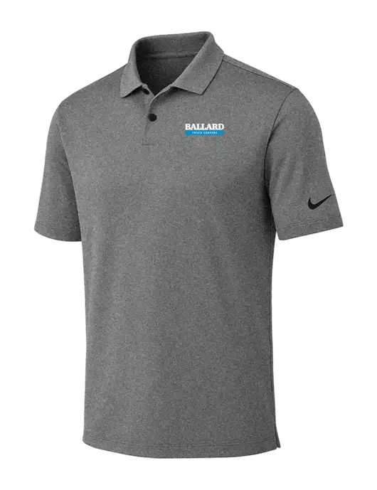 Nike Dark Grey Heather Dri-FIT Vapor Polo w/Ballard Truck Centers Logo