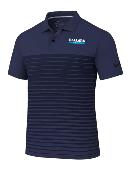 Nike Navy Dri-FIT Vapor Block Polo w/Ballard Truck Centers Logo