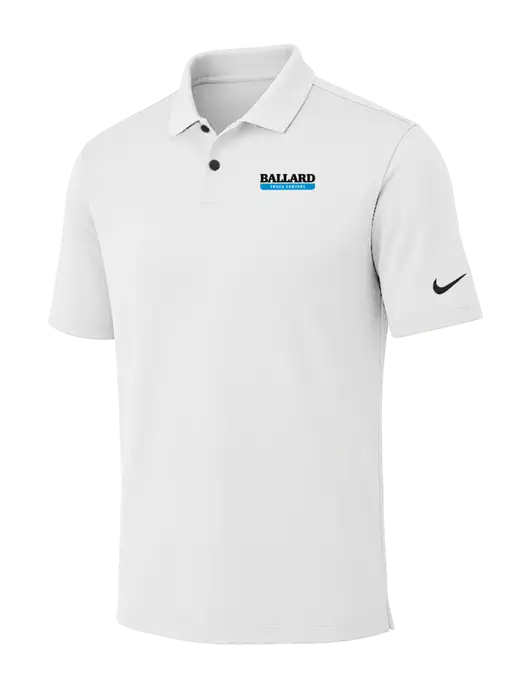 Nike White Dri-FIT Vapor Polo w/Ballard Truck Centers Logo