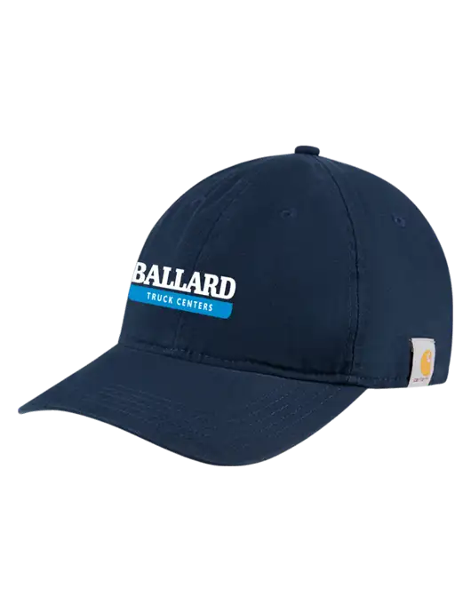 Carhartt Navy Cotton Canvas Cap w/Ballard Truck Centers Logo