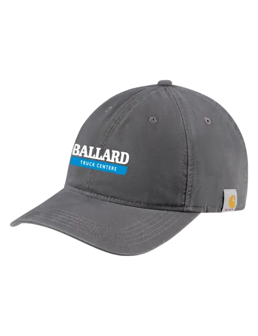 Carhartt Dark Grey Cotton Canvas Cap w/Ballard Truck Centers Logo