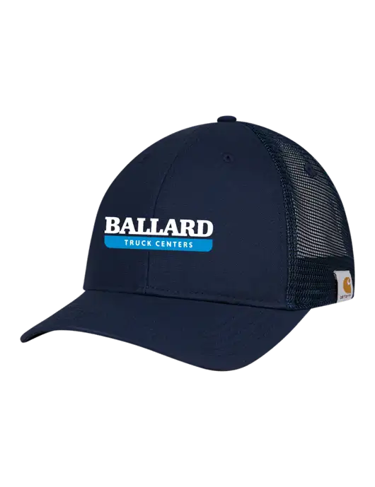 Carhartt Navy Trucker Rugged Pro Series Cap w/Ballard Truck Centers Logo