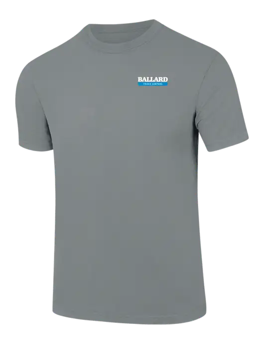 Comfort Colors 6.1 oz Medium Grey Heavyweight Ring Spun T-Shirt w/Ballard Truck Centers Logo
