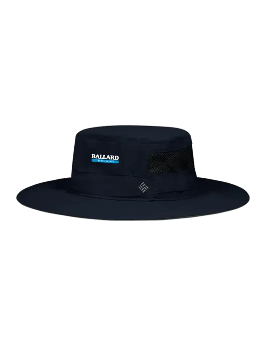 Columbia Navy Bora Bora Booney  Hat w/Ballard Truck Centers Logo
