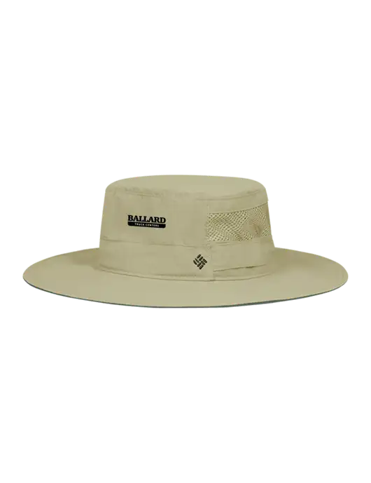 Columbia Tan Bora Bora Booney  Hat w/Ballard Truck Centers Logo