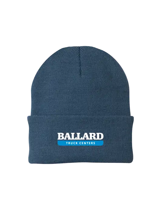 Dark Slate Knit Cap w/Ballard Truck Centers Logo