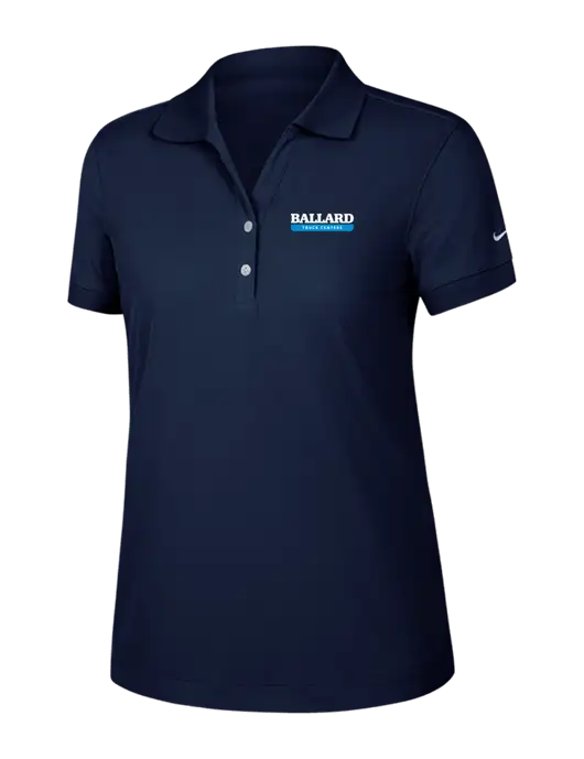 Nike Womens Dri-FIT Classic Dark Navy Polo w/Ballard Truck Centers Logo