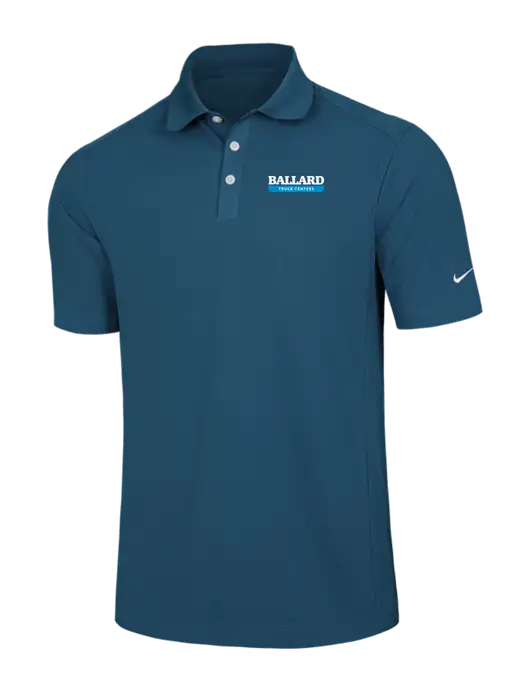 Nike Light Navy Dri-FIT Classic Polo w/Ballard Truck Centers Logo