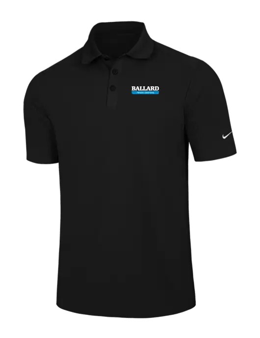 Nike Black Dri-FIT Classic Polo w/Ballard Truck Centers Logo
