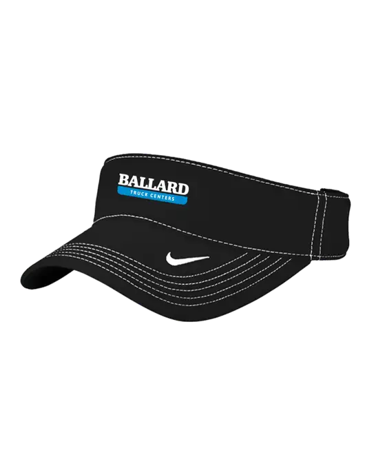Nike Black Dri-FIT Ace Visor w/Ballard Truck Centers Logo