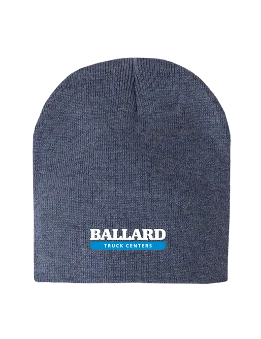 Navy Heather Element Knit Beanie w/Ballard Truck Centers Logo
