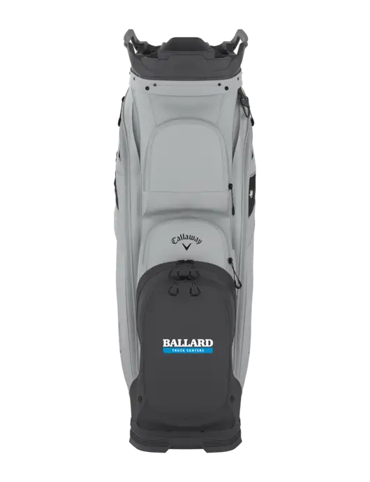 Callaway Org 14 Light Grey Golf Bag  w/Ballard Truck Centers Logo