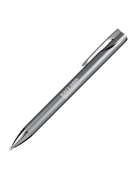 Dark Grey HyperNova Ballpoint Pen - Black Ink w/Ballard Truck Centers Logo