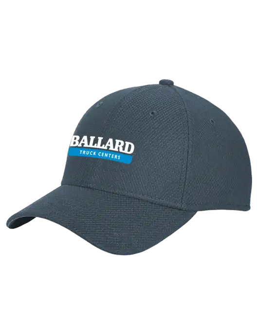 New Era Diamond Era Dark Slate Stretch Cap w/Ballard Truck Centers Logo