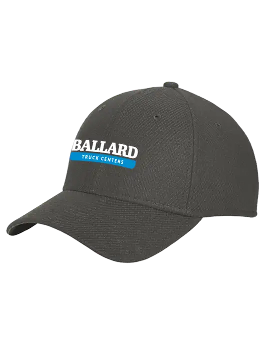 New Era Diamond Era Very Dark Grey Stretch Cap w/Ballard Truck Centers Logo