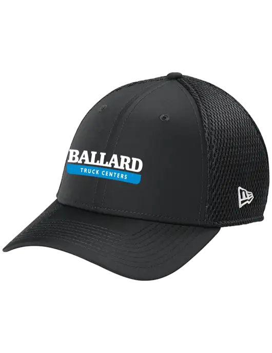 New Era 39THIRTY Performance Stretch Charcoal Grey Mesh Cap w/Ballard Truck Centers Logo
