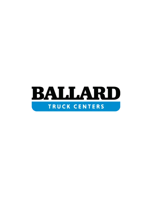 Medium Decal (approx 11-15 sq in) w/Ballard Truck Centers Logo